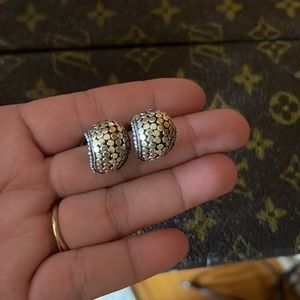 Vintage 18k/925 John hardy Earrings